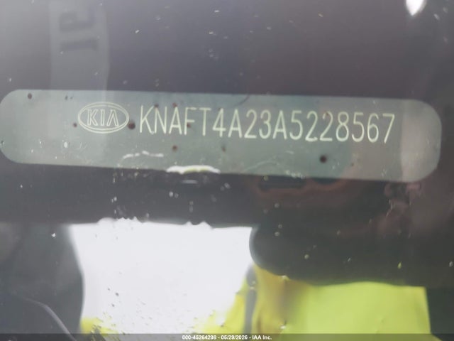 45264298 :رقم المزاد ، KNAFT4A23A5228567 vin ، 2010 Kia Forte Lx مزاد بيع