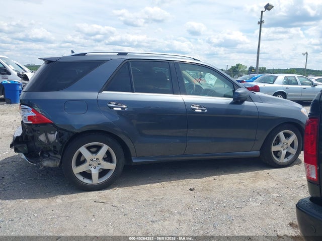 45264353 :رقم المزاد ، 4JGDA5GB3FA593001 vin ، 2015 Mercedes-benz Ml 400 4matic مزاد بيع