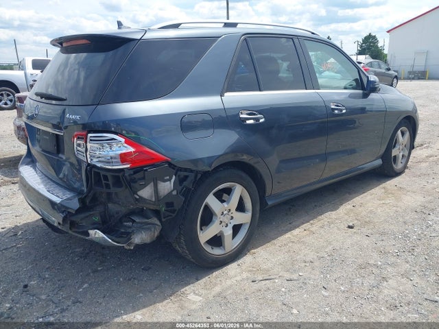 45264353 :رقم المزاد ، 4JGDA5GB3FA593001 vin ، 2015 Mercedes-benz Ml 400 4matic مزاد بيع