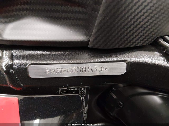 45264489 :رقم المزاد ، WB10P4307T6L84338 vin ، 2026 Bmw M 1000 Rr مزاد بيع
