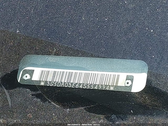 45264518 :رقم المزاد ، 3G5DA03E64S554994 vin ، 2004 Buick Rendezvous Cx مزاد بيع