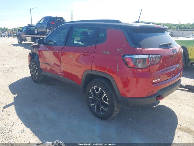 Auction sale of the 2020 Jeep Compass Trailhawk 4x4, vin: 3C4NJDDB5LT177334, lot number: 45264551