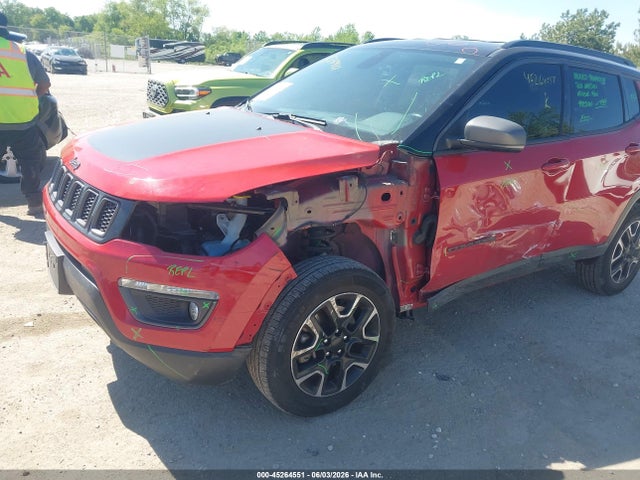 Auction sale of the 2020 Jeep Compass Trailhawk 4x4, vin: 3C4NJDDB5LT177334, lot number: 45264551