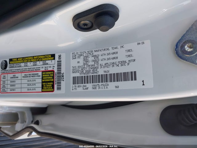 5TFMA5DB5TX409467 Toyota Tundra 1794 Edition Crewmax 5.5&#039; Bed
