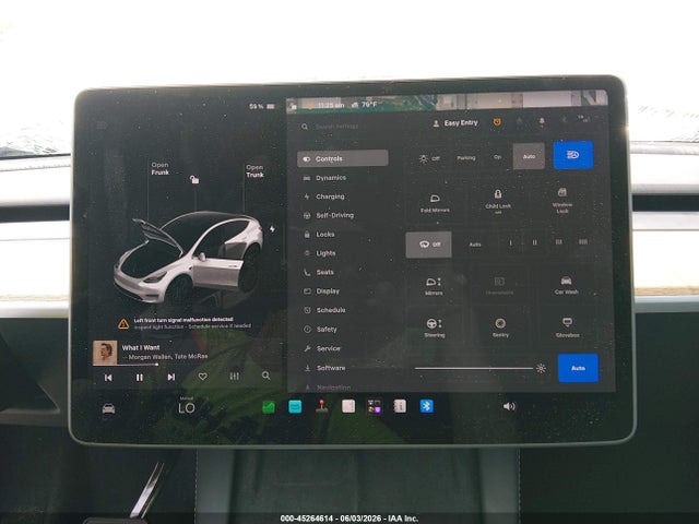 Aukcja sprzedaży 2025 Tesla Model Y Long Range Dual Motor Rear-wheel Drive, vin: 7SAYGDED7SA373669, numer aukcji: 45264614