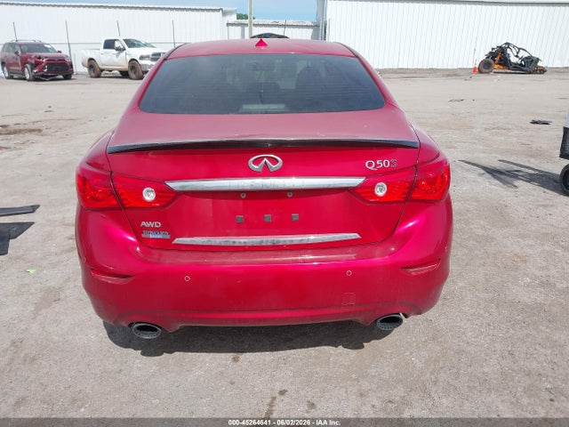 Продажа на аукционе авто 2017 Infiniti Q50 3.0t Red Sport 400, vin: JN1FV7AR3HM871354, номер лота: 45264641
