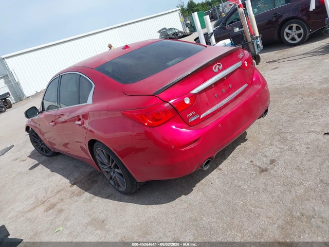 Продажа на аукционе авто 2017 Infiniti Q50 3.0t Red Sport 400, vin: JN1FV7AR3HM871354, номер лота: 45264641
