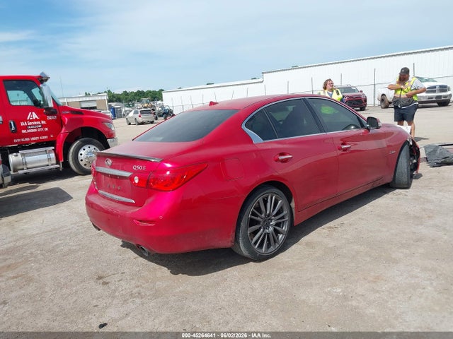 Продажа на аукционе авто 2017 Infiniti Q50 3.0t Red Sport 400, vin: JN1FV7AR3HM871354, номер лота: 45264641