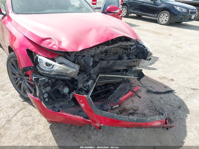 Продажа на аукционе авто 2017 Infiniti Q50 3.0t Red Sport 400, vin: JN1FV7AR3HM871354, номер лота: 45264641