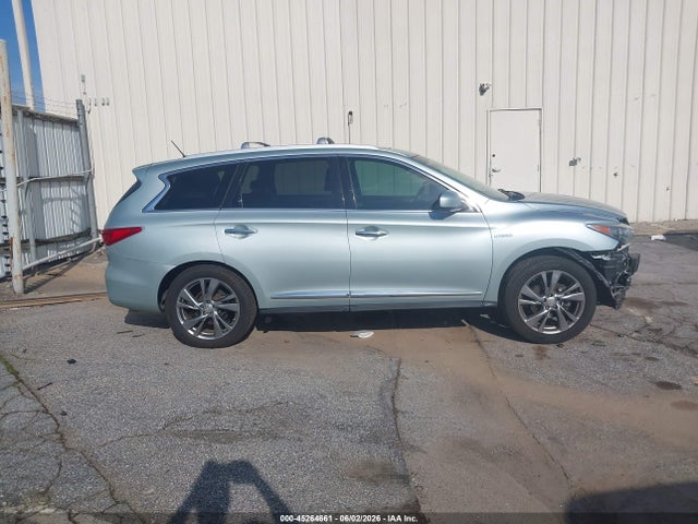 2014 Infiniti Qx60 Hybrid მანქანა იყიდება აუქციონზე, vin: 5N1CL0MM8EC528209, აუქციონის ნომერი: 45264661