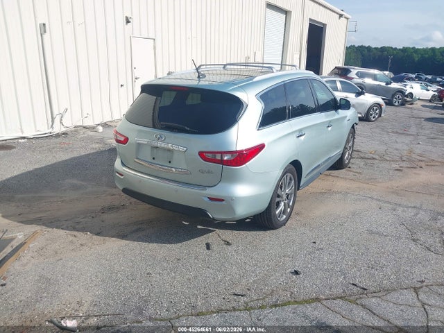 2014 Infiniti Qx60 Hybrid მანქანა იყიდება აუქციონზე, vin: 5N1CL0MM8EC528209, აუქციონის ნომერი: 45264661
