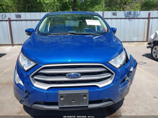 MAJ6P1UL8JC169656 Ford Ecosport Se