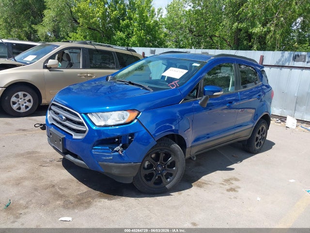 MAJ6P1UL8JC169656 Ford Ecosport Se