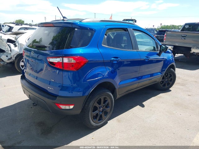 MAJ6P1UL8JC169656 Ford Ecosport Se