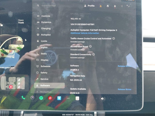 Продажа на аукционе авто 2019 Tesla Model 3 Long Range/performance, vin: 5YJ3E1EB8KF497561, номер лота: 45264757