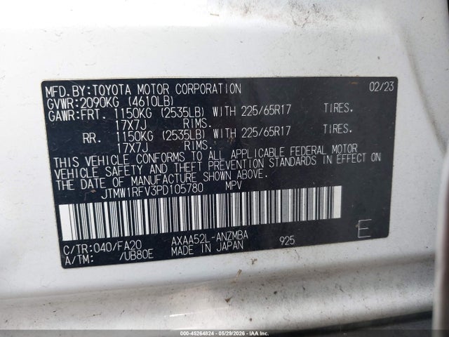 Toyota Rav4 Xle 2023 JTMW1RFV3PD105780 Image 9