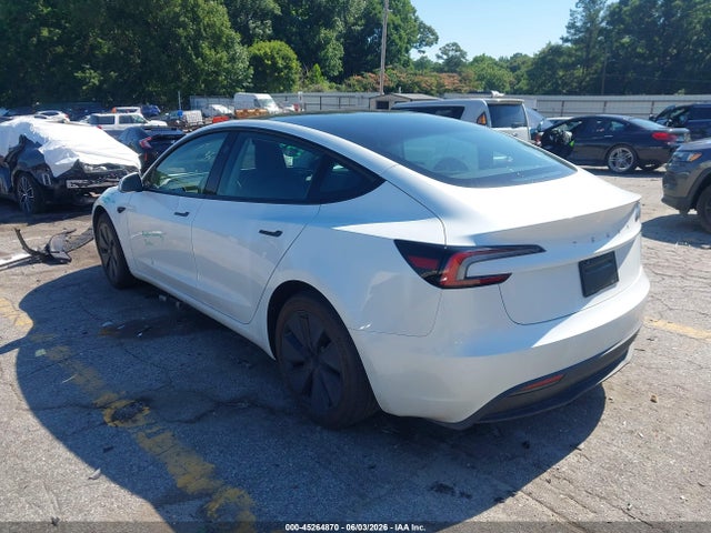 Продаж на аукціоні авто 2025 Tesla Model 3 Long Range Rear-wheel Drive/standard Rear-wheel Drive, vin: 5YJ3E1EA9SF032293, номер лоту: 45264870