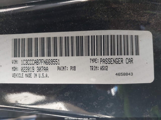 Chrysler 200 Limited 2015 1C3CCCAB7FN669551 Image 9