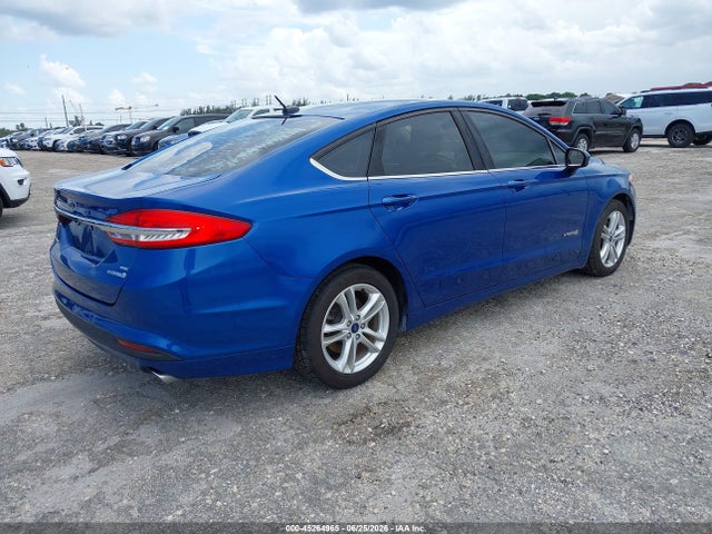 3FA6P0LU4JR235710 Ford Fusion Hybrid Se