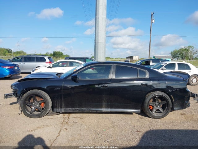 2018 Dodge Charger R/t Scat Pack Rwd მანქანა იყიდება აუქციონზე, vin: 2C3CDXGJ9JH169587, აუქციონის ნომერი: 45264971