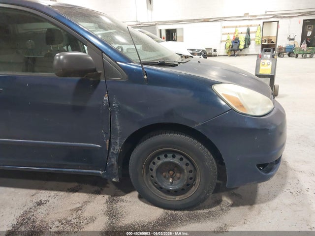 2004 Toyota Sienna Le მანქანა იყიდება აუქციონზე, vin: 5TDZA23C74S117034, აუქციონის ნომერი: 45265003
