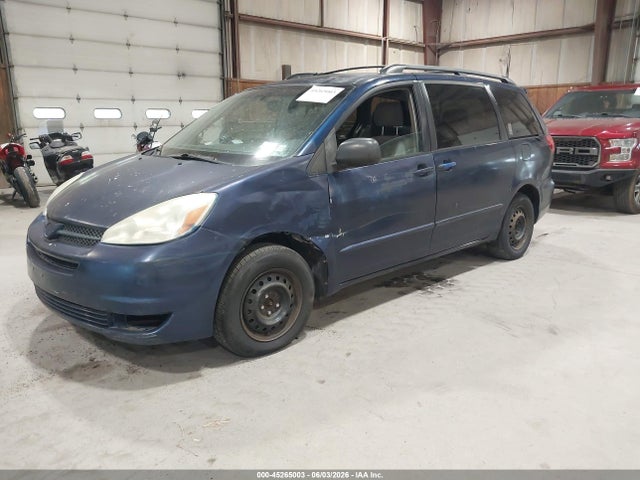 2004 Toyota Sienna Le მანქანა იყიდება აუქციონზე, vin: 5TDZA23C74S117034, აუქციონის ნომერი: 45265003