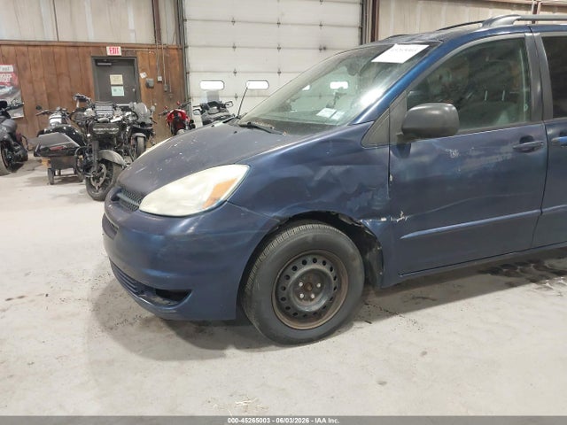 2004 Toyota Sienna Le მანქანა იყიდება აუქციონზე, vin: 5TDZA23C74S117034, აუქციონის ნომერი: 45265003