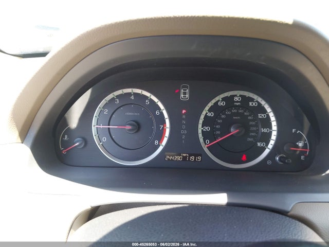 45265053 :رقم المزاد ، 5KBCP3F88AB010111 vin ، 2010 Honda Accord 3.5 Ex-l مزاد بيع