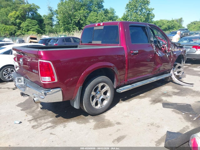 2017 Ram 1500 Laramie  4x4 5'7 Box მანქანა იყიდება აუქციონზე, vin: 1C6RR7NT5HS800731, აუქციონის ნომერი: 45265059