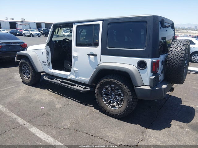 Aukcja sprzedaży 2016 Jeep Wrangler Unlimited Sport, vin: 1C4BJWDGXGL188597, numer aukcji: 45265108