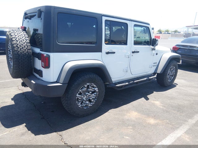 Aukcja sprzedaży 2016 Jeep Wrangler Unlimited Sport, vin: 1C4BJWDGXGL188597, numer aukcji: 45265108