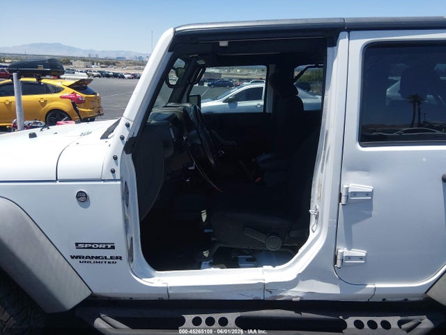 Aukcja sprzedaży 2016 Jeep Wrangler Unlimited Sport, vin: 1C4BJWDGXGL188597, numer aukcji: 45265108