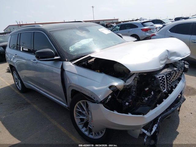 Продажа на аукционе авто 2023 Jeep Grand Cherokee L Summit 4x4, vin: 1C4RJKET9P8807728, номер лота: 45265119