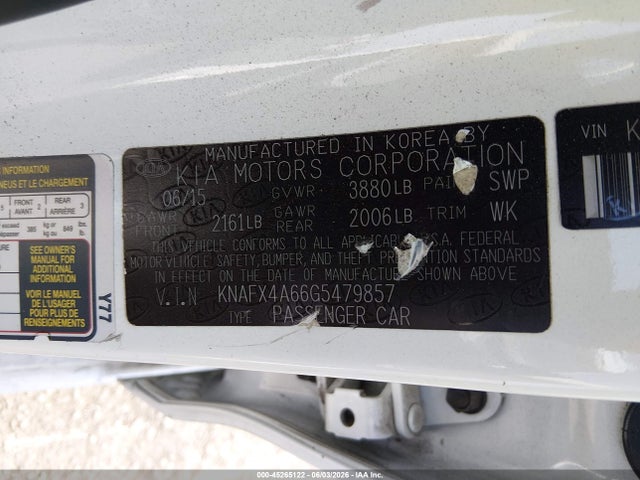 KIA FORTE LX 2016 KNAFX4A66G5479857 Image 9