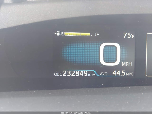 Auction sale of the 2017 Toyota Prius Two, vin: JTDKBRFU1H3051924, lot number: 45265125