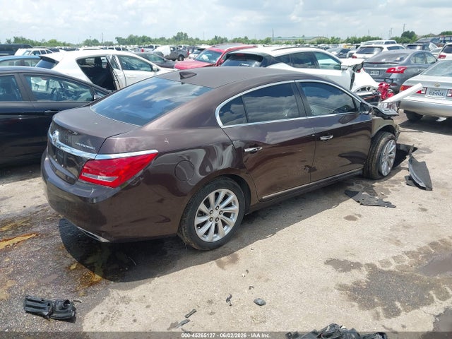 45265127 :رقم المزاد ، 1G4GB5G3XGF209545 vin ، 2016 Buick Lacrosse Leather مزاد بيع
