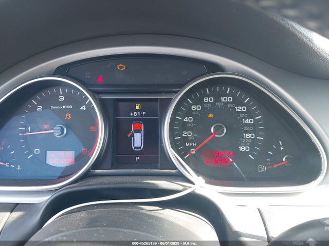 45265196 :رقم المزاد ، WA1WMAFE7AD002727 vin ، 2010 Audi Q7 3.0 Tdi Premium مزاد بيع