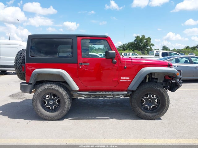 2011 Jeep Wrangler Sport მანქანა იყიდება აუქციონზე, vin: 1J4AA2D14BL518835, აუქციონის ნომერი: 45265318
