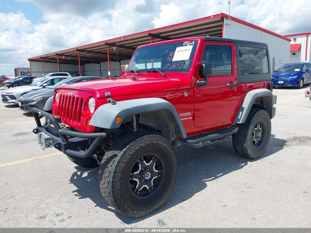 2011 Jeep Wrangler Sport მანქანა იყიდება აუქციონზე, vin: 1J4AA2D14BL518835, აუქციონის ნომერი: 45265318