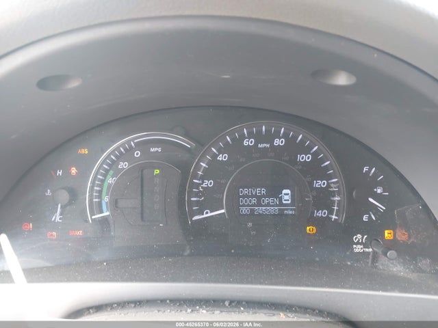 2011 Toyota Camry Hybrid მანქანა იყიდება აუქციონზე, vin: 4T1BB3EK5BU126649, აუქციონის ნომერი: 45265370