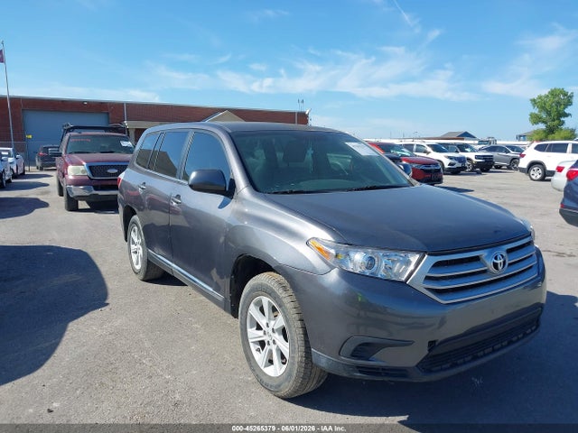 Aukcja sprzedaży 2013 Toyota Highlander Base V6, vin: 5TDZK3EH1DS115520, numer aukcji: 45265379
