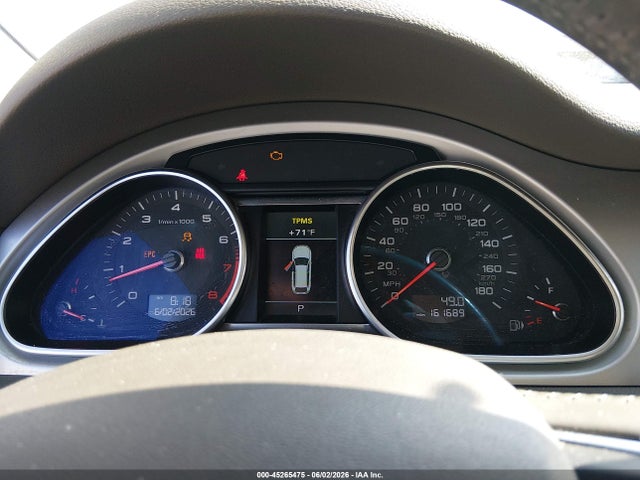 2012 Audi Q7 3.0t Premium მანქანა იყიდება აუქციონზე, vin: WA1LGAFE2CD009999, აუქციონის ნომერი: 45265475