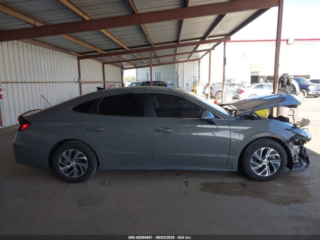 Hyundai Sonata Blue 2021 KMHL24JJ1MA027547 Image 14