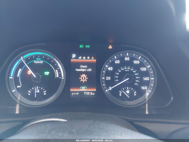 Hyundai Sonata Blue 2021 KMHL24JJ1MA027547 Image 7