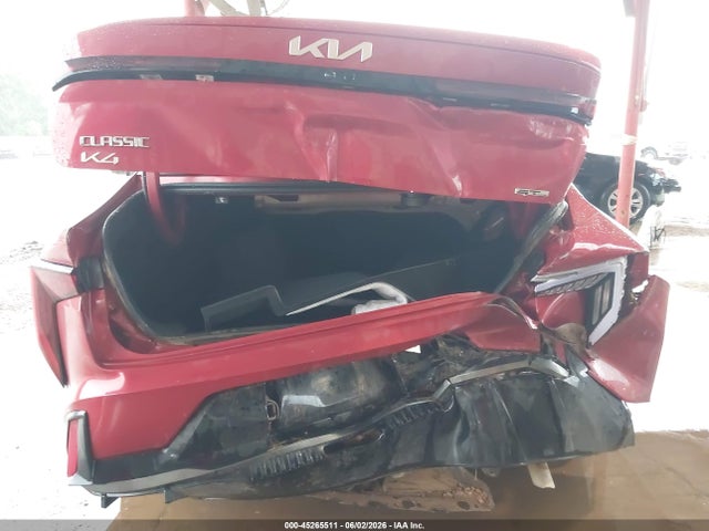 2025 Kia K4 Gt-line მანქანა იყიდება აუქციონზე, vin: 3KPFW4DE8SE126168, აუქციონის ნომერი: 45265511
