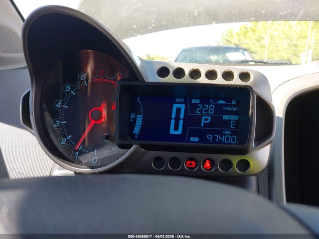 Aukcja sprzedaży 2012 Chevrolet Sonic 2lt, vin: 1G1JC5SH8C4197078, numer aukcji: 45265517