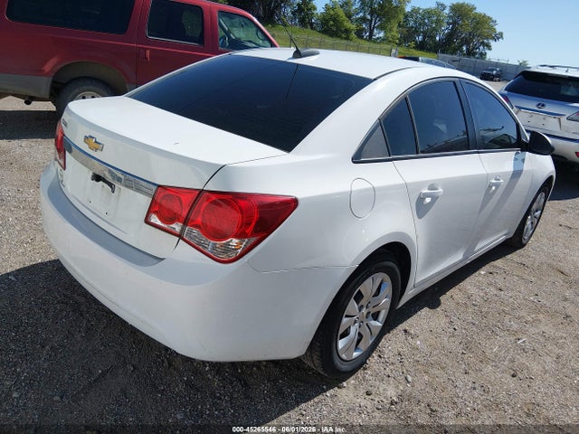 45265546 :رقم المزاد ، 1G1PC5SH0G7113107 vin ، 2016 Chevrolet Cruze Limited Ls Auto مزاد بيع