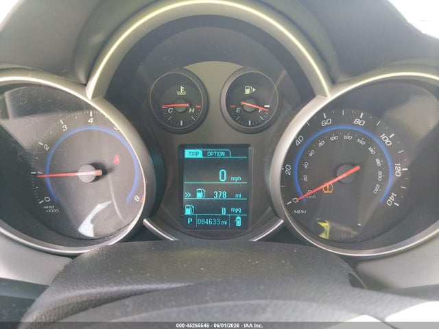 45265546 :رقم المزاد ، 1G1PC5SH0G7113107 vin ، 2016 Chevrolet Cruze Limited Ls Auto مزاد بيع