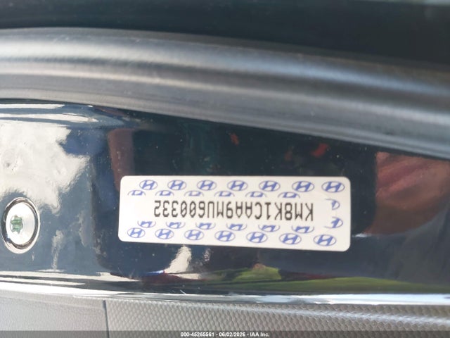 2021 Hyundai Kona Se მანქანა იყიდება აუქციონზე, vin: KM8K1CAA9MU600332, აუქციონის ნომერი: 45265561