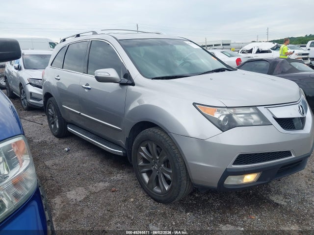 45265571 :رقم المزاد ، 2HNYD2H52AH517293 vin ، 2010 Acura Mdx Advance Package مزاد بيع